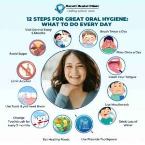 steps for oral hygiene