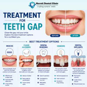 treatment for teeth gap