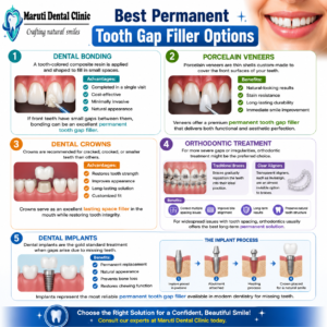 Permanent Tooth Gap Filler