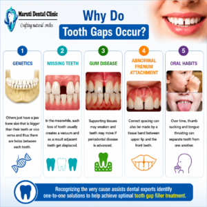 Permanent Tooth Gap Filler