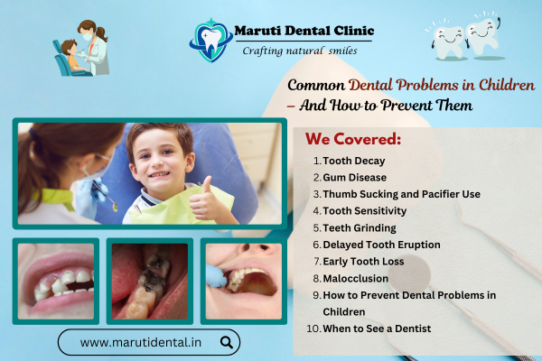 Common Dental Problems in Children – And How to Prevent Them